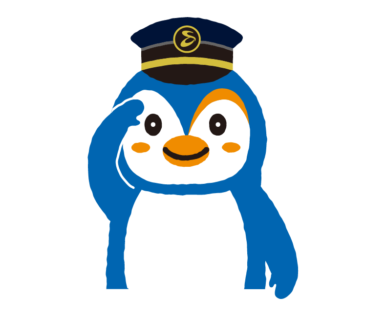 敬礼するそうペン